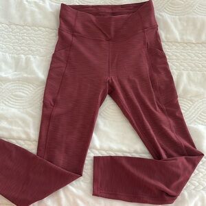 Lululemon Wunder-train high rise pant 26” size 6